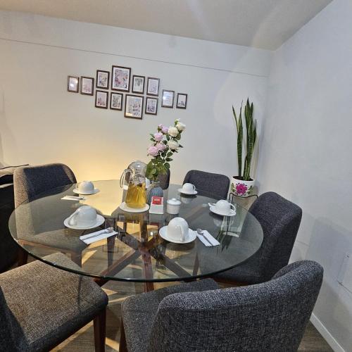 Area soggiorno di Askha Home Apartment