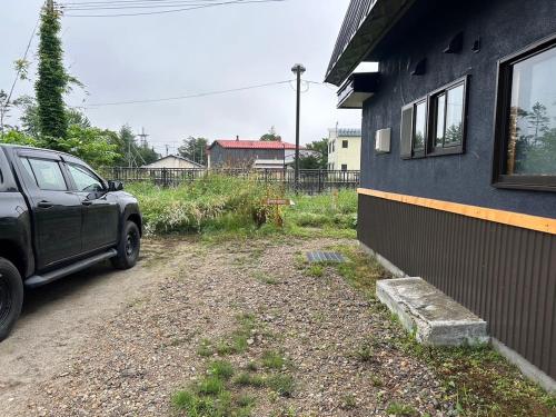 a car parked in front of a house at AtreyuーAO - Vacation STAY 35828v in Teshikaga