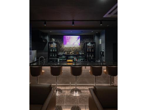 Lounge nebo bar v ubytování SAUNA HOTEL GIFU - Vacation STAY 48297v