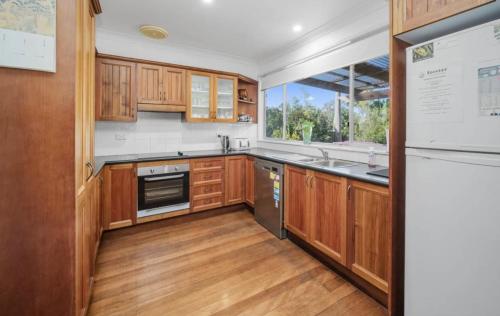 Η κουζίνα ή μικρή κουζίνα στο Elizabeth Beach Guest House