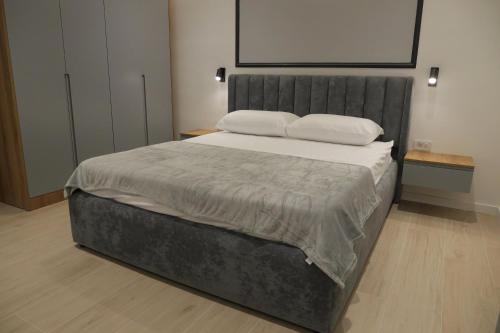 Postel nebo postele na pokoji v ubytování HORIZONT Premium Apart-Hotel