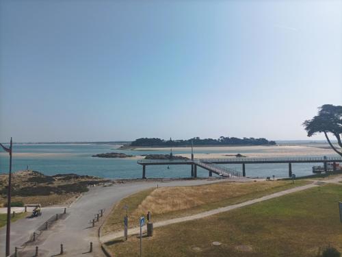 Appartement avec terrasse, 6 personnes, parking, vue port - FR-1-843-23