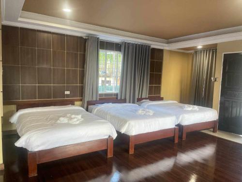 Katil atau katil-katil dalam bilik di Gibraltar Inn