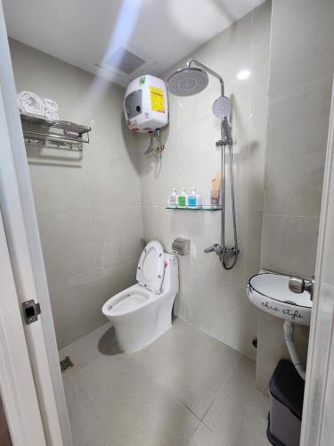 Ένα μπάνιο στο NÉT Garden Coffee & Homestay