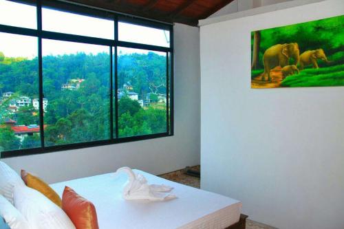 Ένα ή περισσότερα κρεβάτια σε δωμάτιο στο Luxury apartment The Walkers Nest