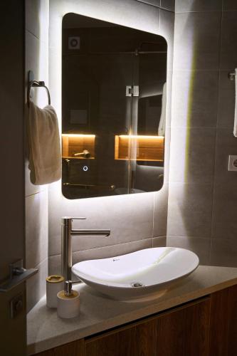 Ένα μπάνιο στο Apart-Hotel Kareff