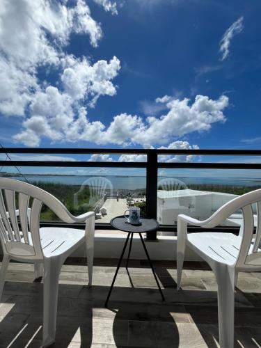 Balkoni atau teres di Sea Quilt Bed and Breakfast