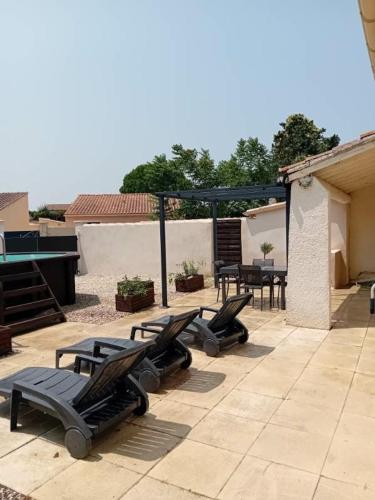 Pusat kecergasan dan/atau kemudahan kecergasan di Provencal-style villa