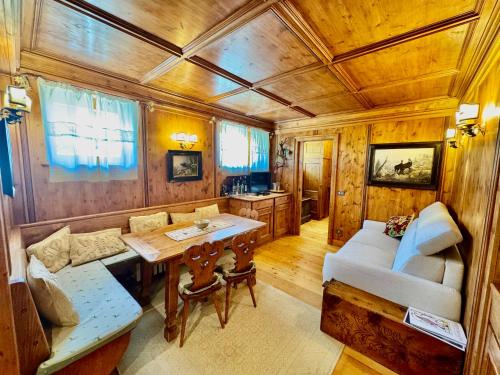 Posezení v ubytování Ca del Rio - Cortina