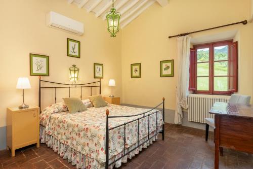 Postel nebo postele na pokoji v ubytování Agriturismo Mansi Bernardini