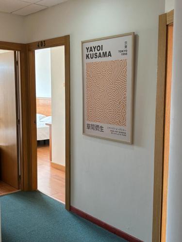 Postel nebo postele na pokoji v ubytování Hotel Besaya