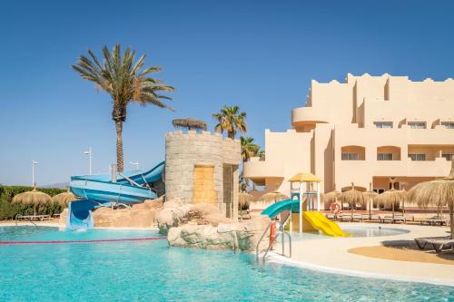 a water park in front of a resort at ALEGRIA Cabo De Gata in Retamar