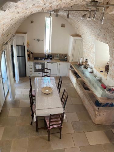 Η κουζίνα ή μικρή κουζίνα στο Masseria Cupina
