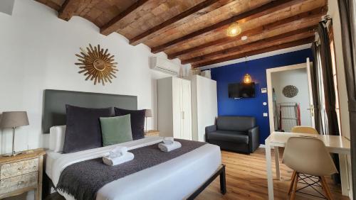 Posteľ alebo postele v izbe v ubytovaní Barrio Gotico Apartments Ferran