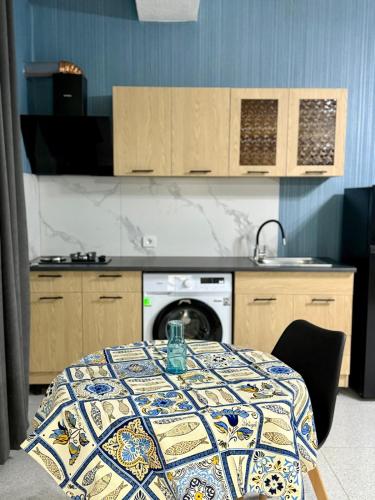 Una cocina o cocineta en Tsalka Apartment