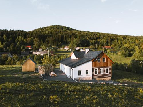 Příroda nedaleko prázdninového domu