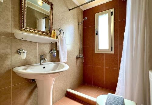 Ванная комната в Villa Allegra