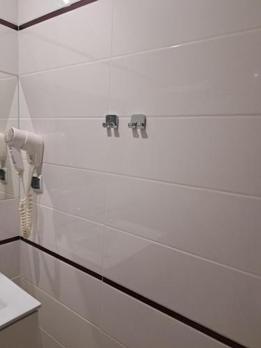 Koupelna v ubytování Pokoj dwuosobowy z łazienka