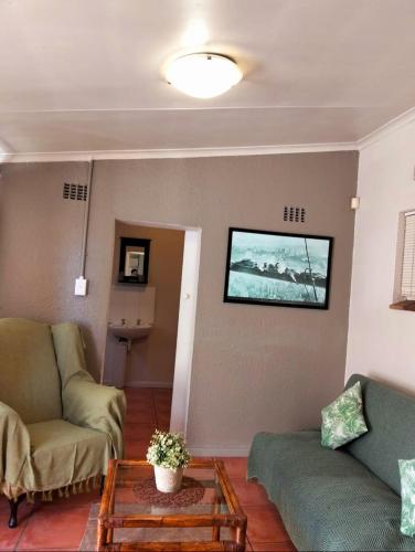 Posezení v ubytování N-One Self Catering