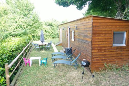 Κήπος έξω από το Mobil Home Chaleureux