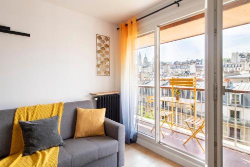 Stylish Stay - Balcony & Amazing View - Montmartre