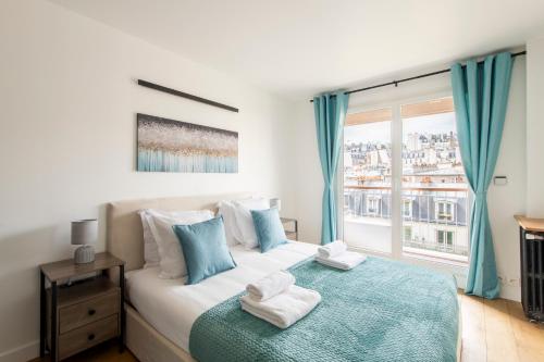 Stylish Stay - Balcony & Amazing View - Montmartre
