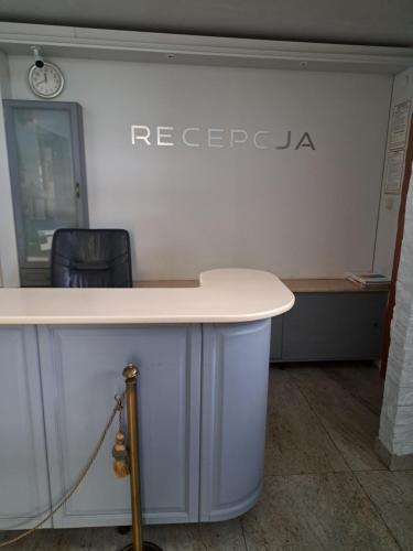 Vstupní hala nebo recepce v ubytování Pokoj trzyosobowy osobne łóżka Quick Check In