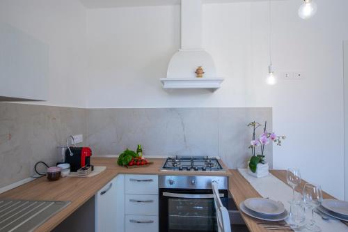 Dapur atau dapur kecil di Rosa Maison