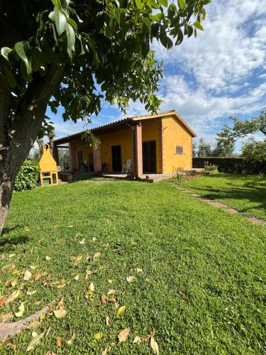 Zahrada ubytování Agriturismo La Carlina