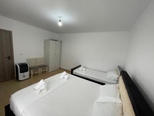 Postel nebo postele na pokoji v ubytování Odore Di Mare