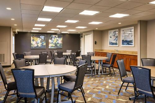 Χώρος καθιστικού στο Residence Inn Prescott