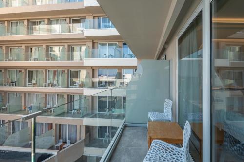Balkón nebo terasa v ubytování Arte Hotel