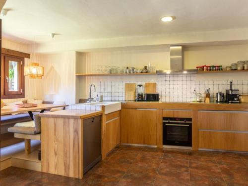 Η κουζίνα ή μικρή κουζίνα στο Casa Viernes