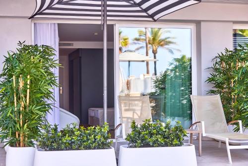 Κήπος έξω από το Universal Hotel Neptuno - Adults Only