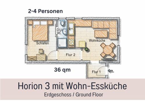Κάτοψη του Newman Horizon Apartments Zirndorf - Playmobil Funpark, Nähe Messe Nürnberg und Fürth, 4 Pers, 24h Self Checkin, Waschmaschine, großer Parkplatz