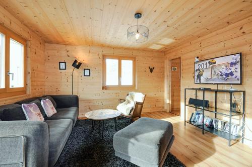 Posezení v ubytování Appartement La Manna