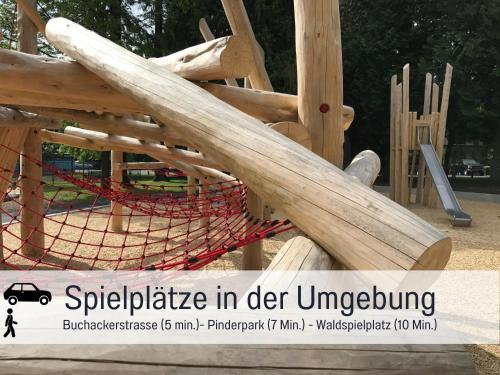 Ο χώρος παιχνιδιού για παιδιά στο Newman Horizon Apartments Zirndorf - Playmobil Funpark, Nähe Messe Nürnberg und Fürth, 4 Pers, 24h Self Checkin, Waschmaschine, großer Parkplatz