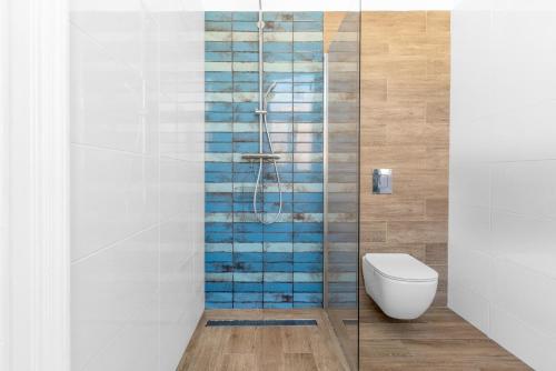 Koupelna v ubytování Blue Heritage