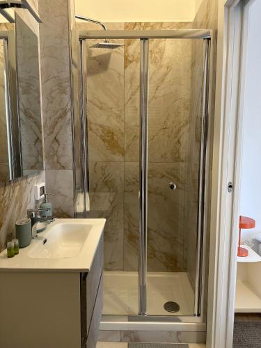 Koupelna v ubytování GuestHouse 54