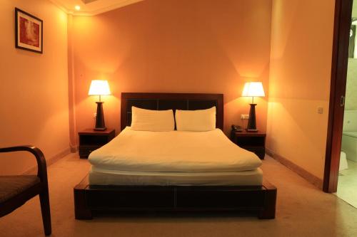 Villarest Dilijanにあるベッド