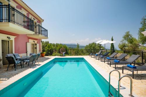 Бассейн в Villa Mandola или поблизости
