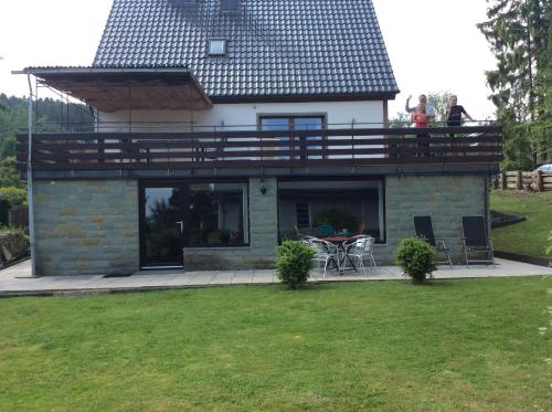 Κήπος έξω από το Ferienhaus Dell