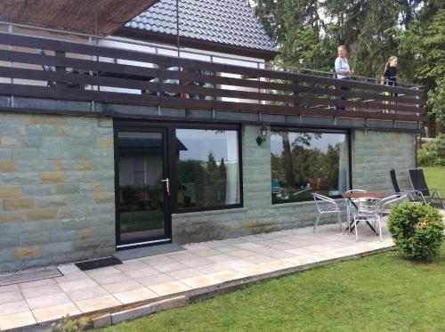Κήπος έξω από το Ferienhaus Dell