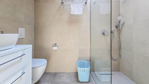 Koupelna v ubytování Apartman Palazzo San Zuian