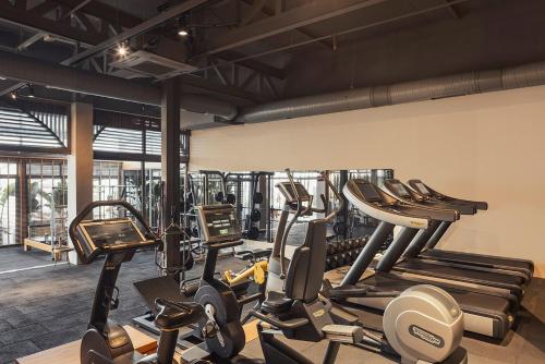Fitness centrum a/nebo fitness zařízení v ubytování Day One Beach Resort & SPA - Adult Only
