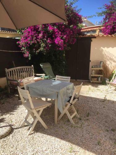 T3 vue mer 100m jardin
