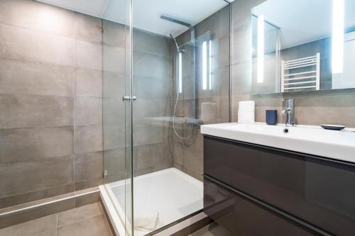 Koupelna v ubytování Charmante maison - plein centre Deauville