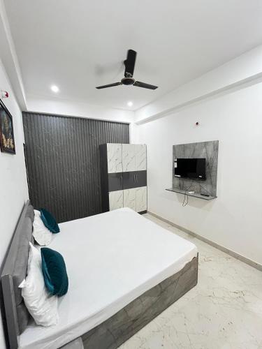 Hotel kashi vaasにあるベッド