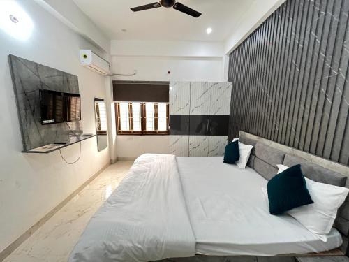 Hotel kashi vaasにあるベッド