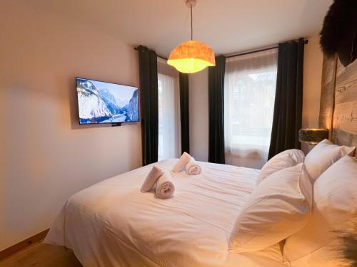 Appartement moderne aux Gets, 3 chambres, 8 personnes, Wi-Fi, parking privé